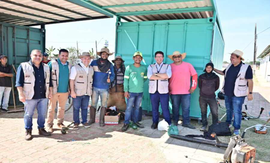 Expoacre Governador Gladson Cameli Inspeciona Obras No Parque De