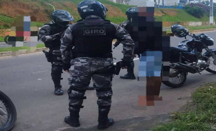 Polícia Militar 6BPM GIRO reforça abordagens nos bairros de Cruzeiro