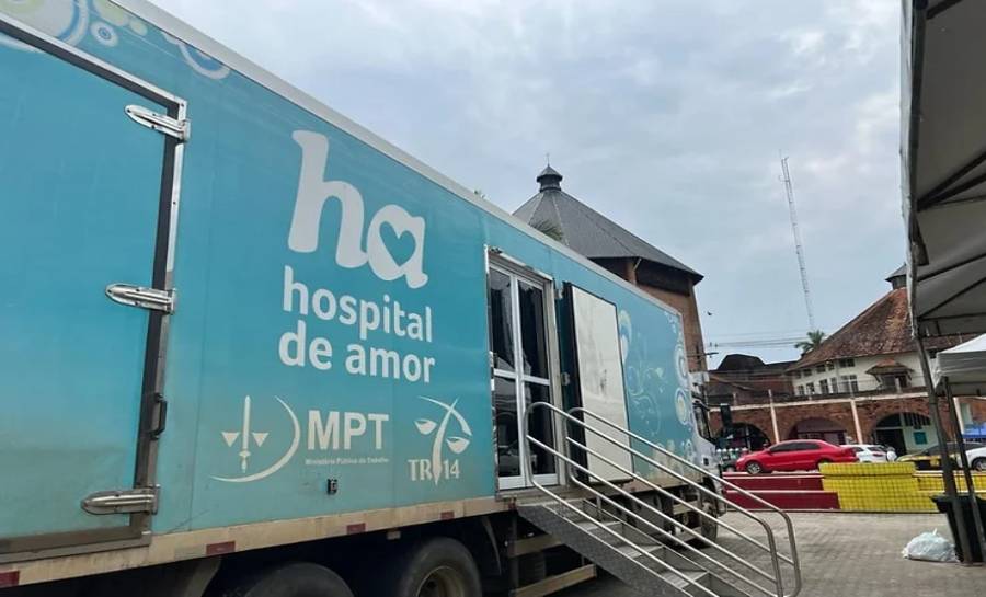 Carreta Do Hospital De Amor Encerra Atendimentos Em Cruzeiro Do Sul